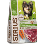 Сухой корм Sirius для собак мелких пород