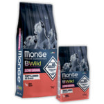   Monge Dog BWild LOW GRAIN Puppy & Junior Deer ()