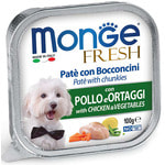 Влажный корм MONGE DOG FRESH с курицей и овощами