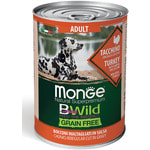 Влажный корм MONGE DOG BWILD, индейка, тыква и кабачки