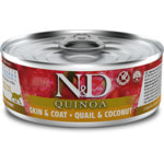 Влажный корм Farmina N&D Quinoa перепел с кокосом