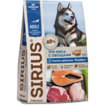 Сухой корм SIRIUS для активных собак