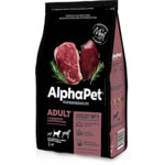 Сухой корм ALPHAPET для собак средних пород (говядина и потрошки)