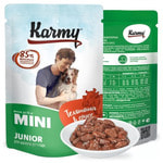 Влажный корм Karmy Mini Junior (телятина в соусе)