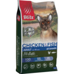 Сухой корм Blitz Holistic Chicken & Fish Cat All Breeds (Low Grain)