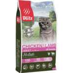 Сухой корм Blitz Holistic Chicken & Lamb Cat All Breeds (Low Grain)