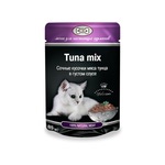 Влажный корм GINA Tuna mix — Тунец с в густом соусе