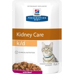 Влажный корм Hill's Prescription Diet k/d Kidney Care Feline (говядина)
