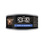 Влажный корм X-CAT тунец с морепродуктами